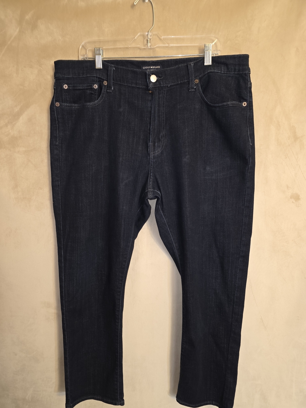 Lucky Brand Men’s Dark Indigo Slim-Straight Jeans